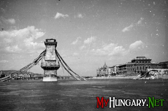 Мост Сечени после войны