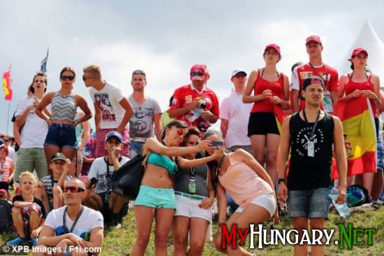 Фотографии с квалификации Гран-при Венгрии 2014
