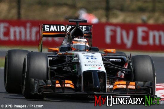 Фотографии с квалификации Гран-при Венгрии 2014