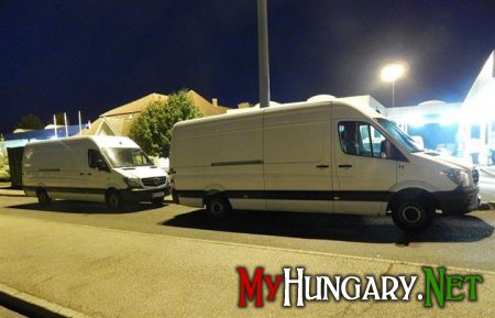 На венгерской границе задержали пять ворованных автобусов "Мерседес"