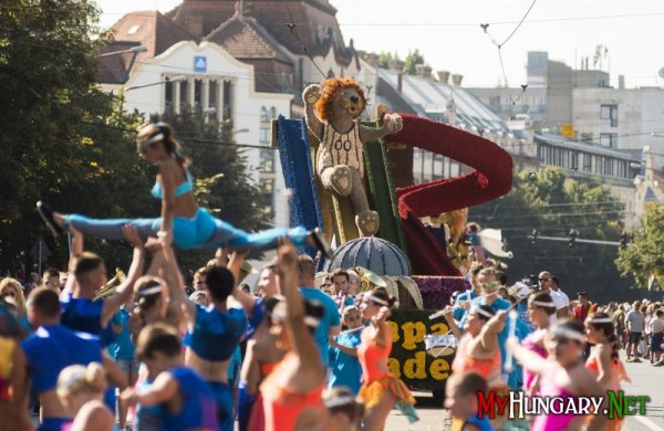 12 августа начнётся Дебреценский цветочный карнавал