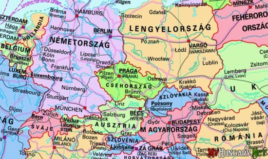 Венгерский язык - Cтраны