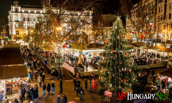 Рождественские и новогодние мероприятия в Будапеште
