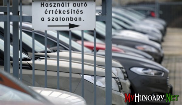 В Венгрии наблюдается рост ввоза автомобилей из-за рубежа