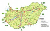 Карта Венгрии