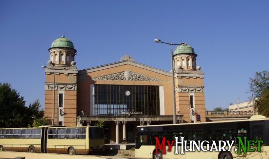 Автовокзал в городе Бекешчаба (Békéscsaba)