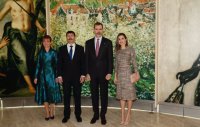 Президент Венгрии и король Испании открыли выставку в Мадриде