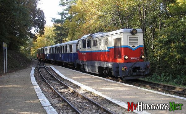 Детская железная дорога в Венгрии самая длинная в мире